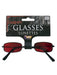 Crimson Vampirism Glasses - costumesupercenter.com