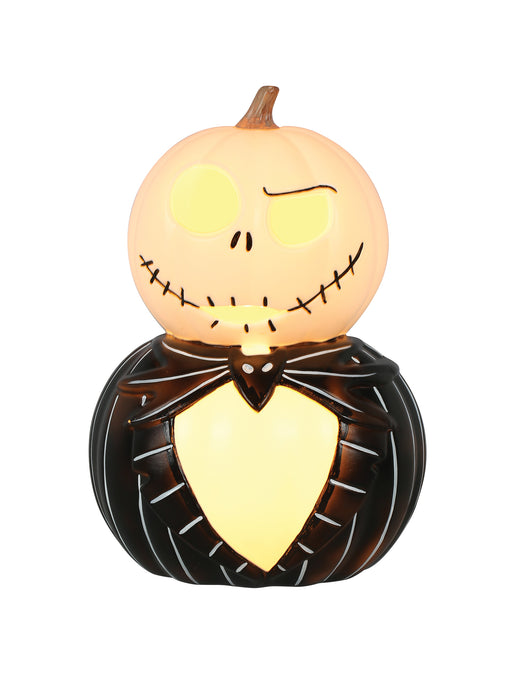 12-inch The Nightmare Before Christmas Jack Skellington Light Up Stacked Pumpkin - costumesupercenter.com