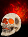 Blazing Skull Fire & Ice Projection - costumesupercenter.com