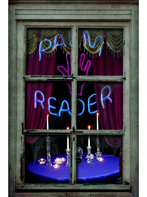 Fortune Telling Fake Window Sign - costumesupercenter.com
