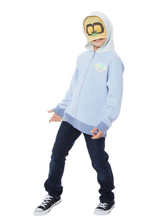 Trolls World Tour Child Tiny Diamond Convertible Hoodie Costume - costumesupercenter.com