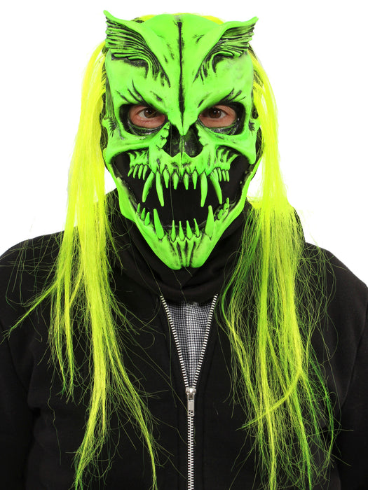 Adult UV Nuclear Demon Mask - costumesupercenter.com